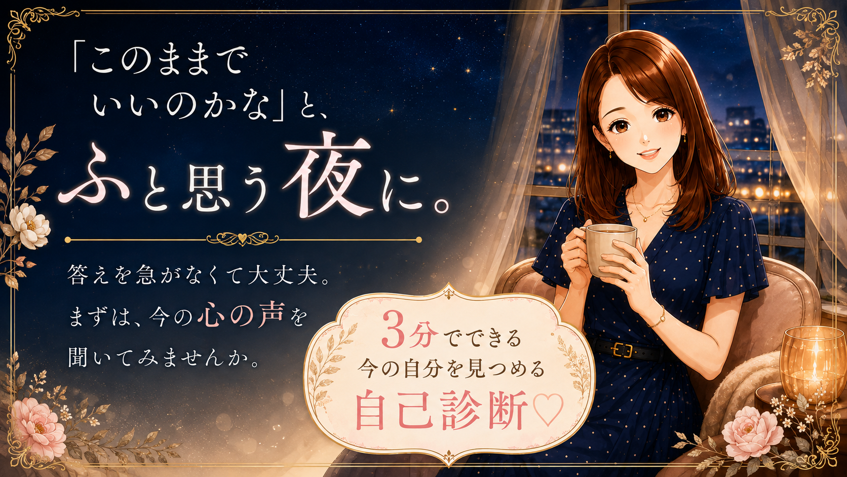 ふと思う夜に自己診断